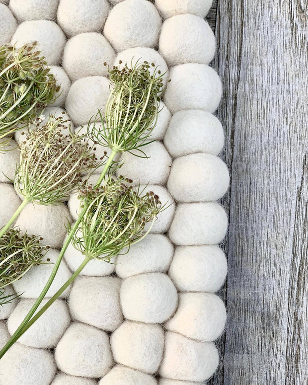 SNOW DROP RUG